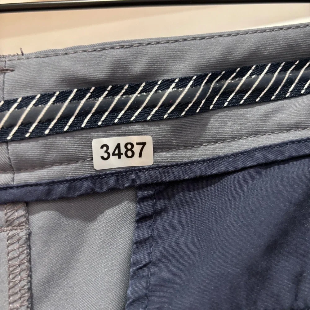 Bonobos Golf Pants Mens 36x30 Athletic Fit Grey Performance Trousers 3487
